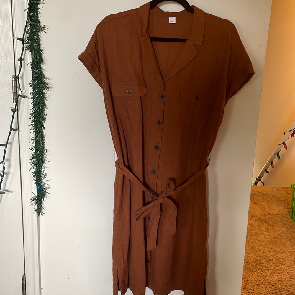 Paper bag Dress